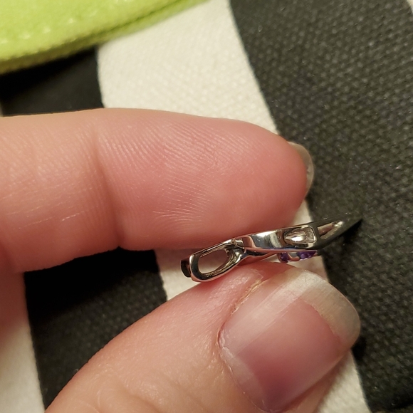 Alexandrite heart pendant - Picture 5 of 5